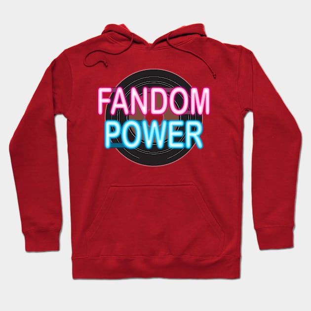 Fandom Power (50s  Throwback) Hoodie by Fandom Power Podcast Merch Shop